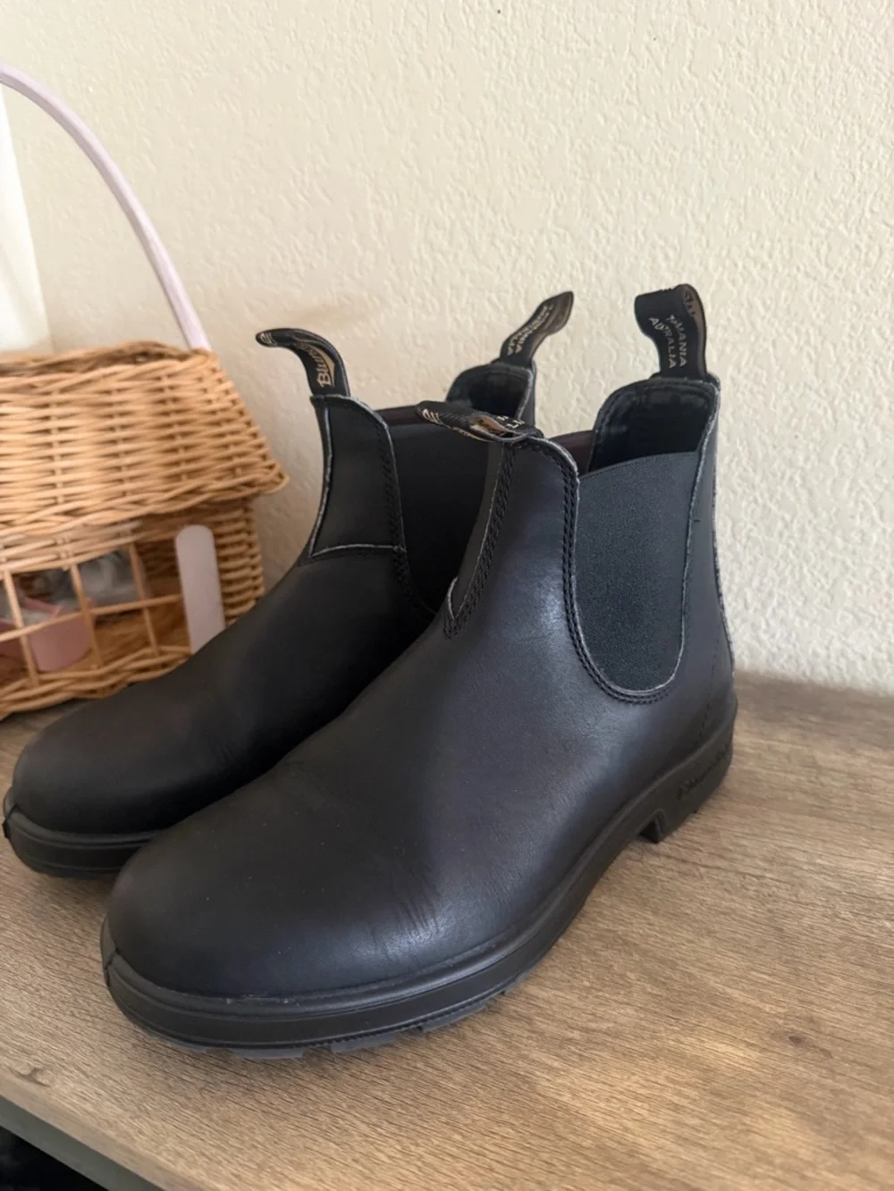 Blundstone Men's Black Leather Chukka Chelsea Boots - Picture 1 of 5